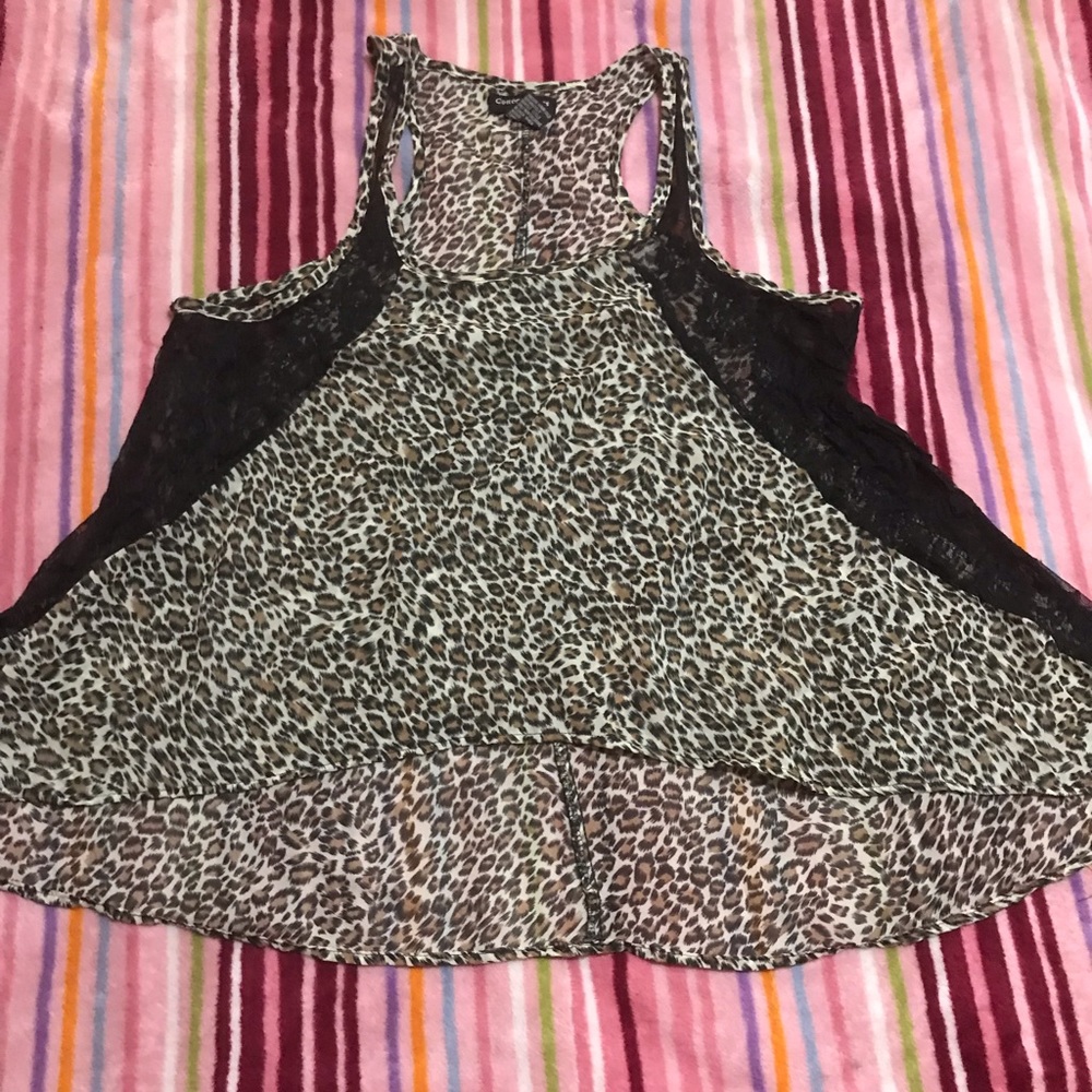 Cheetah Print Top